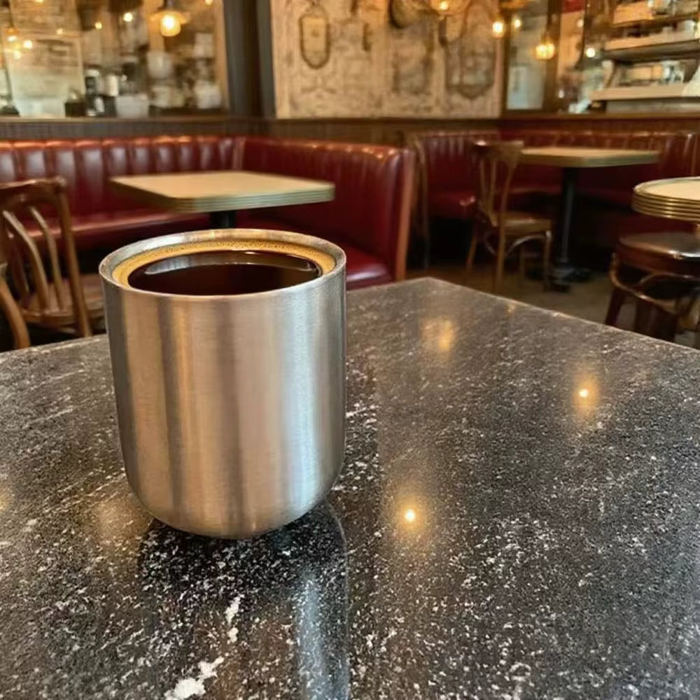 Stainless Steel Double Wall Coffee Mug 280ml