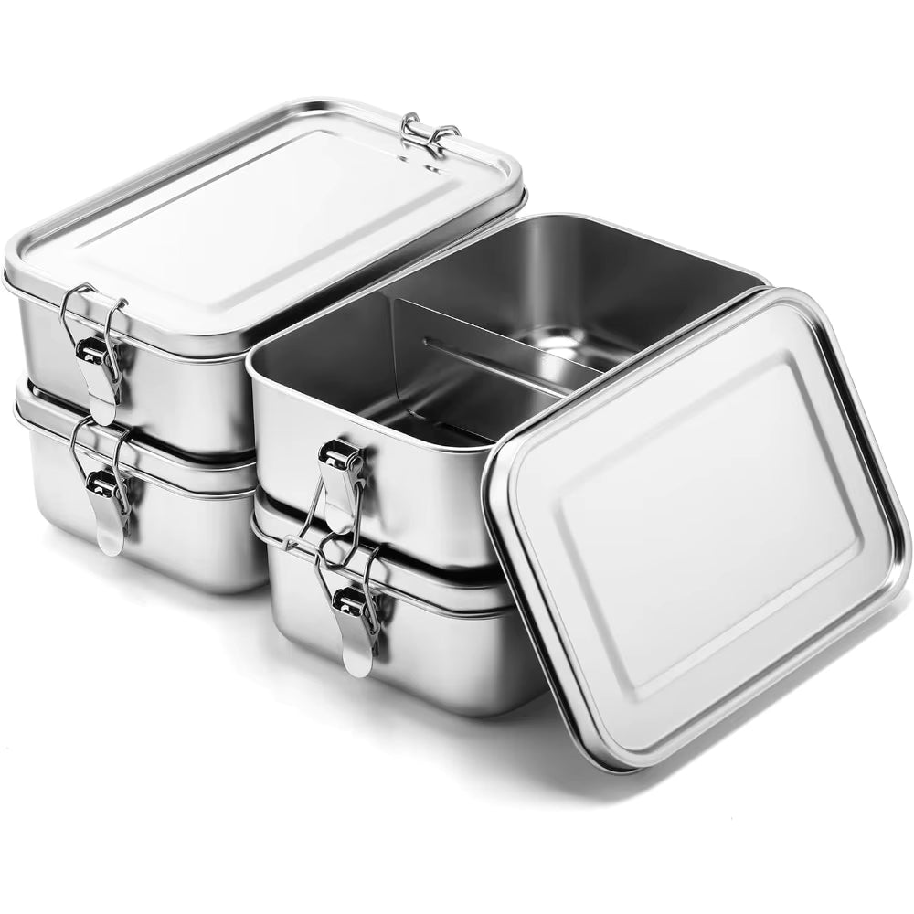 Stainless Steel Lunch Box 1200ml/2400ml
