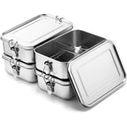 Stainless Steel Lunch Box 1200ml/2400ml